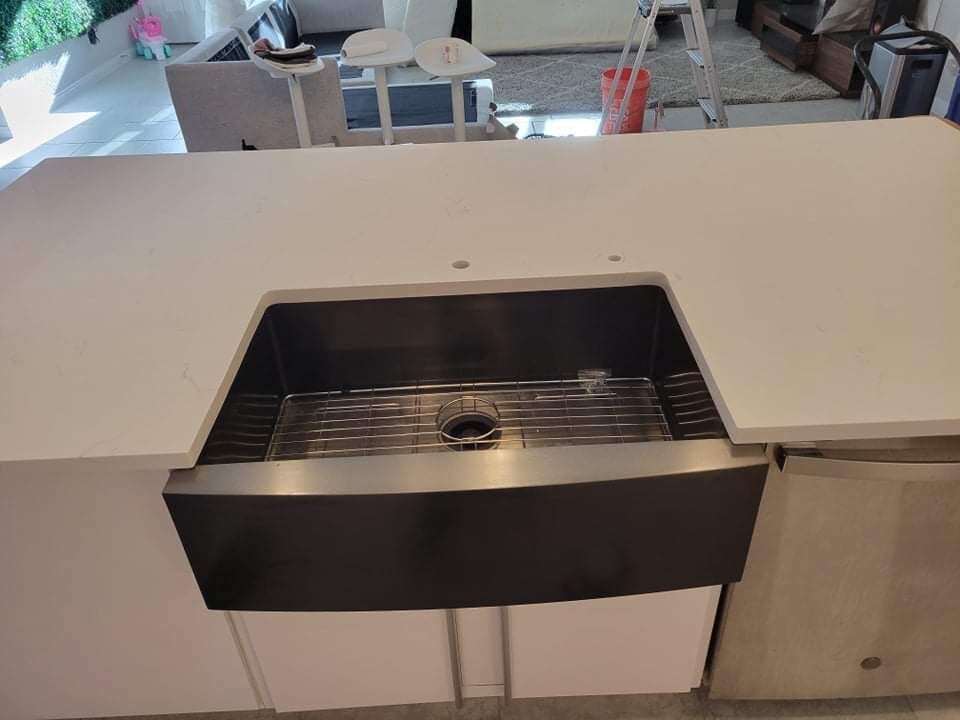 Farm house undermount stainless steel sink